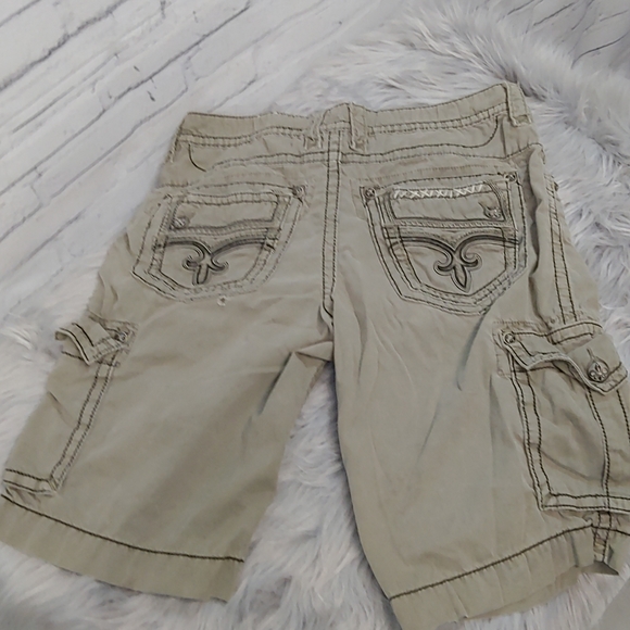 rock revival mens cargo shorts